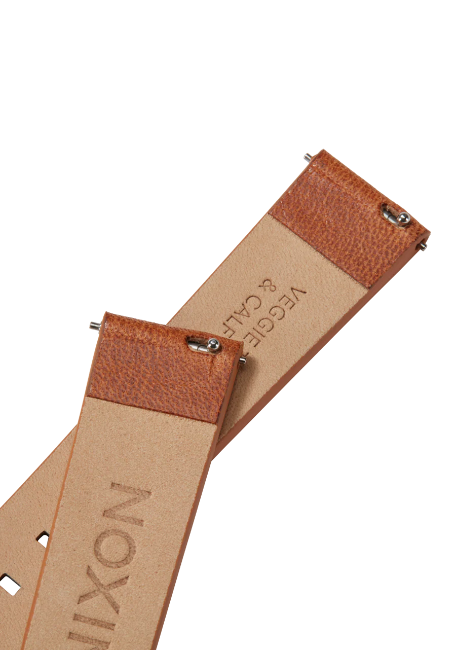 16mm Veg Tanned Leather Band - Saddle - Image 4