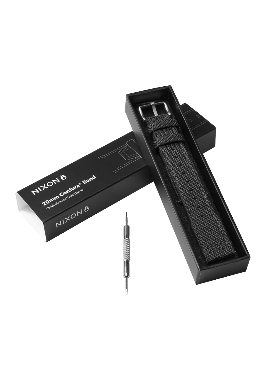 20mm Cordura Canvas Band - Dark Gray - Image 4