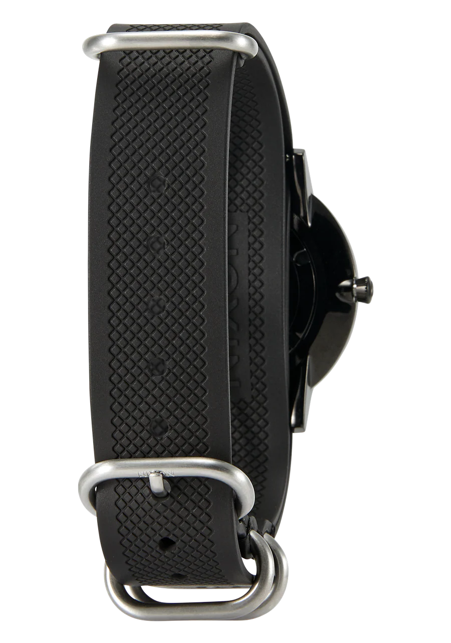 20mm FKM Rubber One Piece Band - Black - Image 5