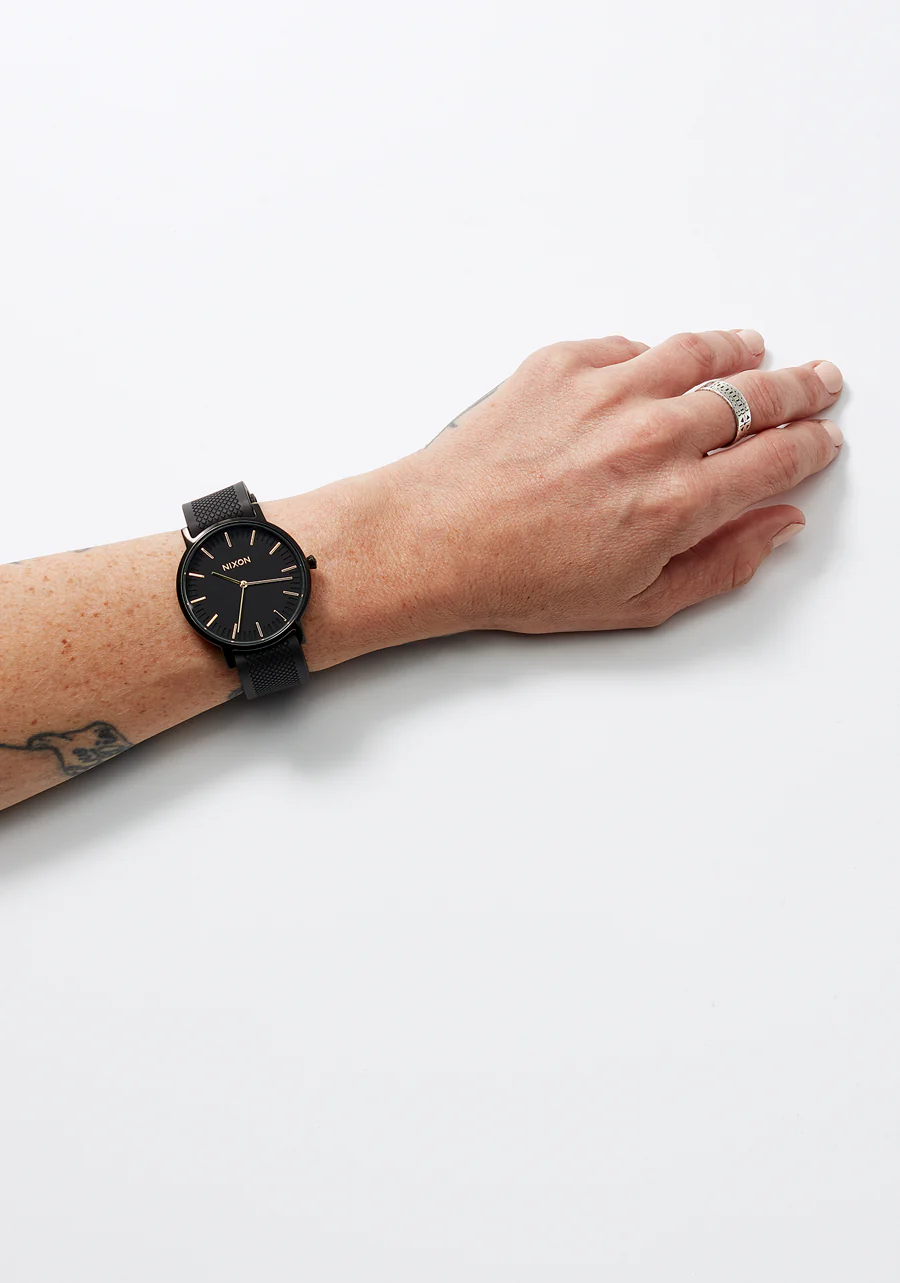 20mm FKM Rubber One Piece Band - Black - Image 6