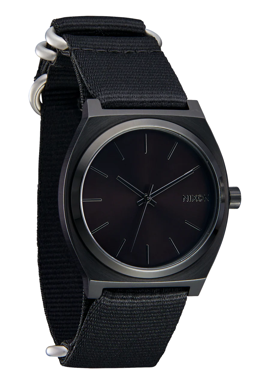 20mm Nylon #TIDE One Piece Band - Black - Image 4