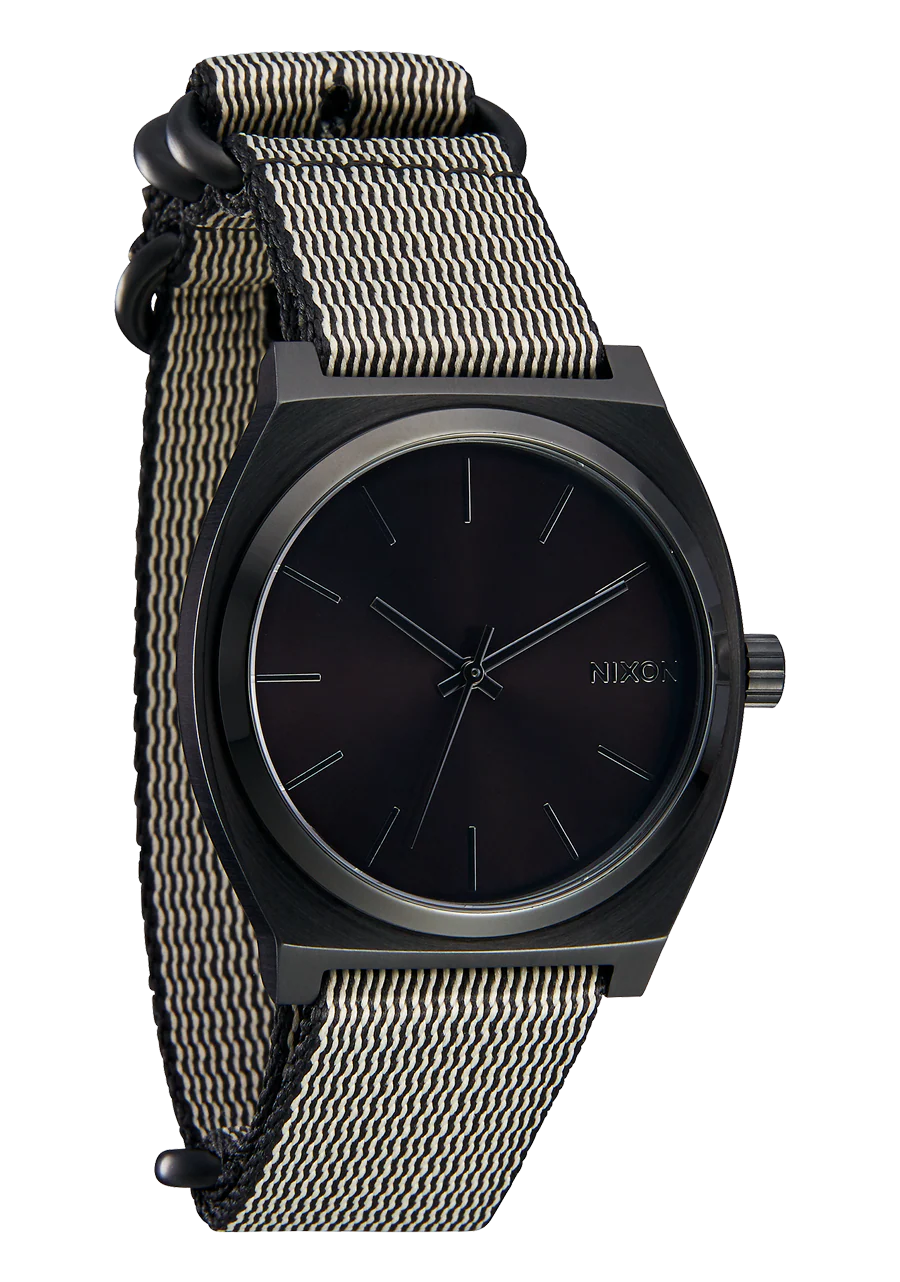 20mm Nylon #TIDE One Piece Band - Khaki / Black - Image 4