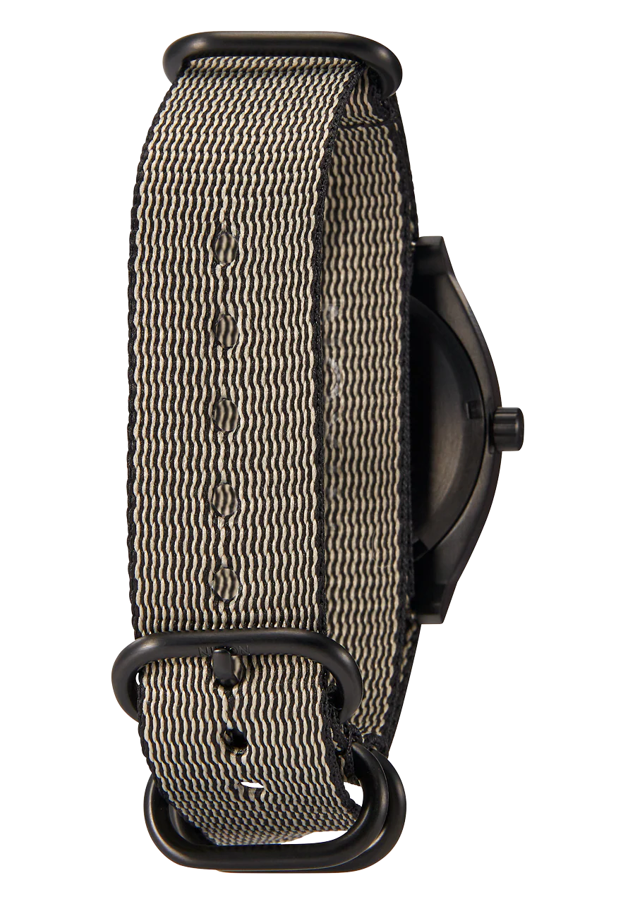 20mm Nylon #TIDE One Piece Band - Khaki / Black - Image 5