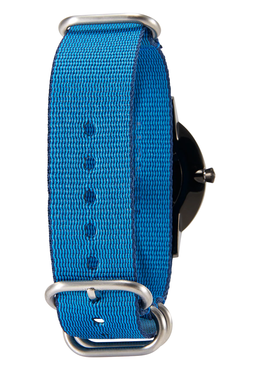 20mm Nylon #TIDE One Piece Band - Navy / Blue - Image 5