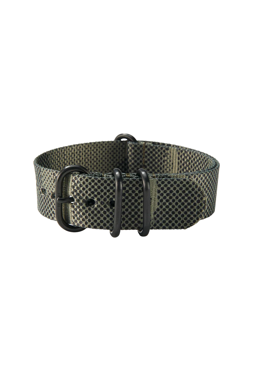 20mm Recycled One Piece Band - Olive Dot Camo - Image 2