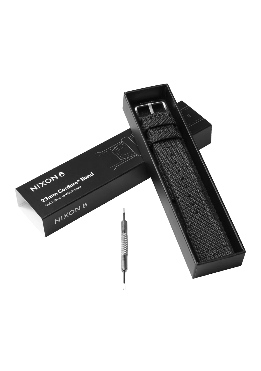 23mm Cordura Canvas Band - Dark Gray - Image 4