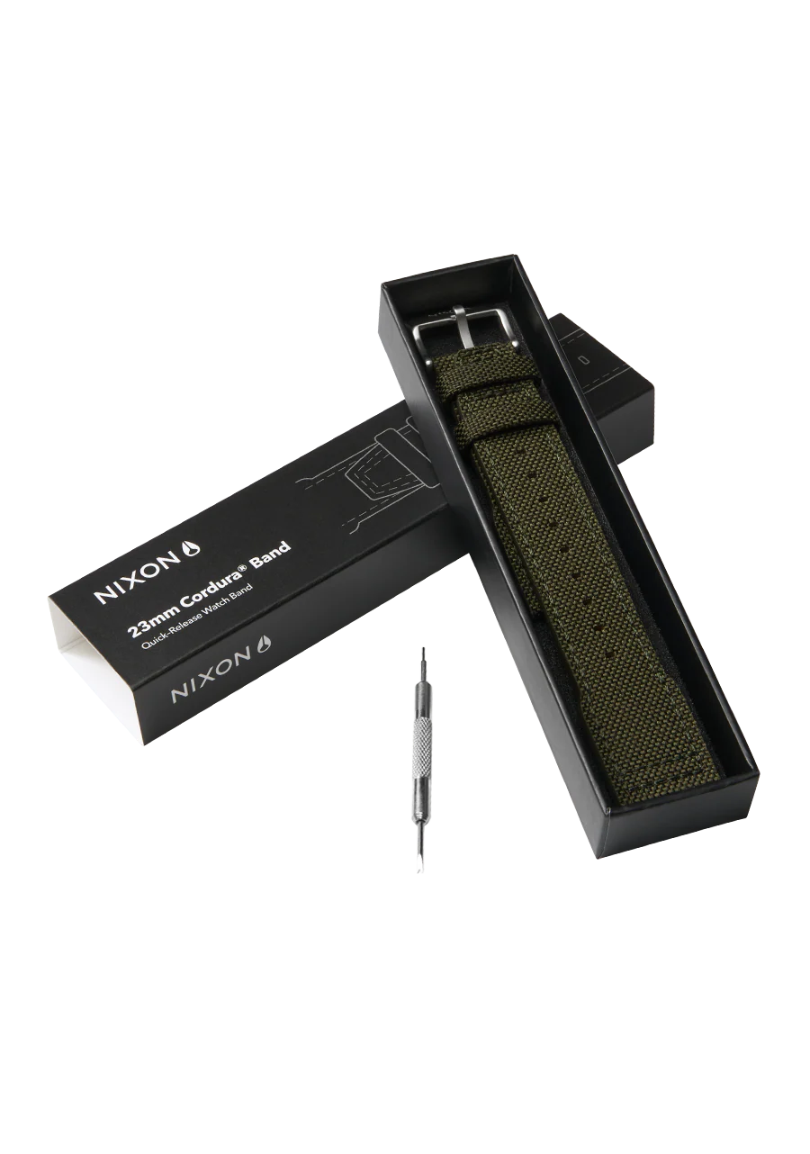 23mm Cordura Canvas Band - Forest Green - Image 4