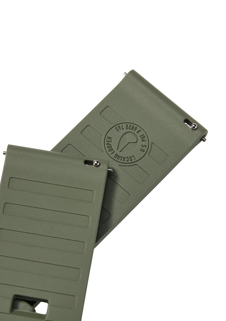 23mm FKM Rubber Band - Olive - Image 4