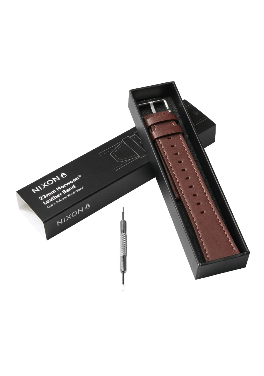 23mm Horween Leather Band - Brown - Image 4