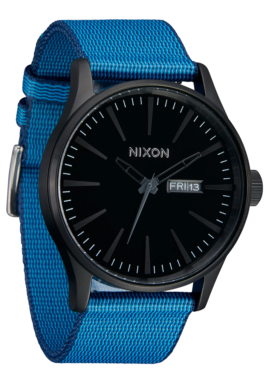 23mm Nylon #TIDE Band - Navy / Black - Image 5