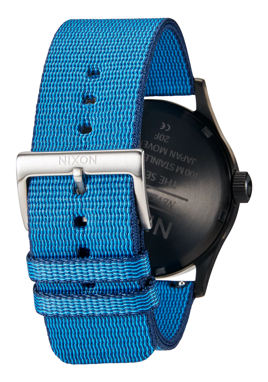 23mm Nylon #TIDE Band - Navy / Black - Image 6
