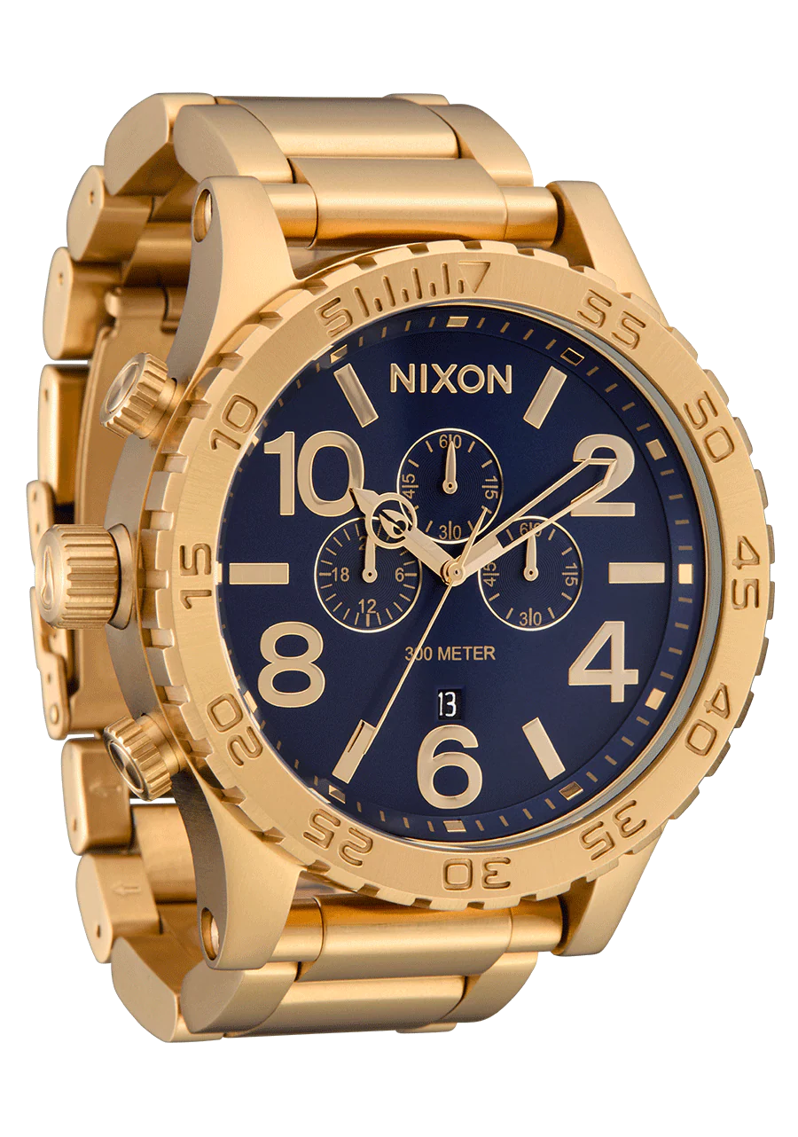 51-30 Chrono - Gold / Blue Sunray / Gold - Image 2