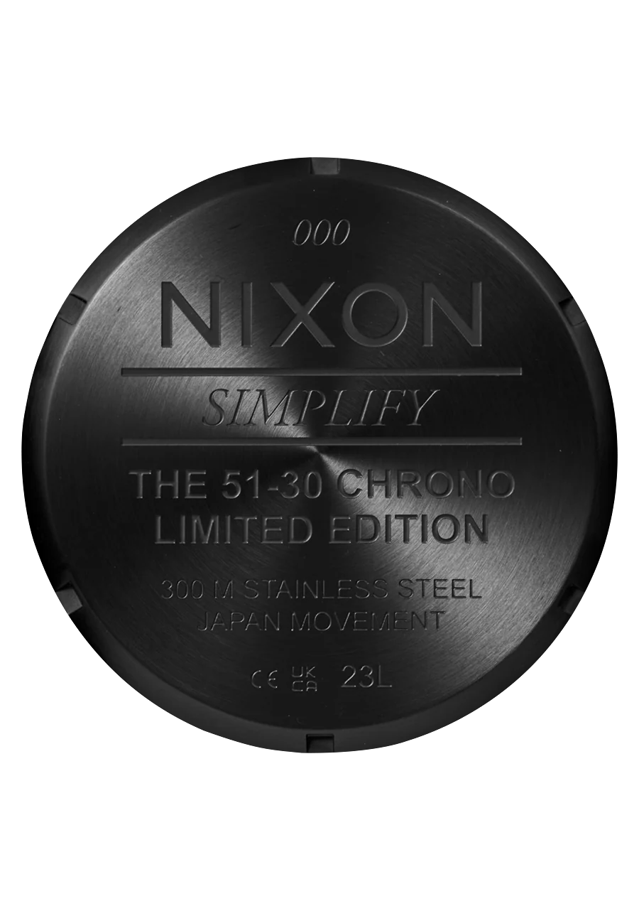 51-30 Chrono Leather - Black / Pumice / Charcoal - Image 5