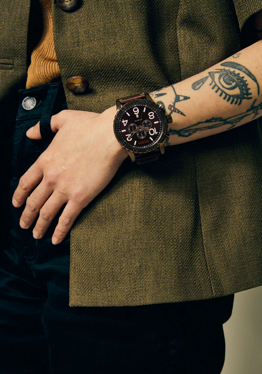 51-30 Chrono Leather - Chocolate / Dark Roast / Brown - Image 9