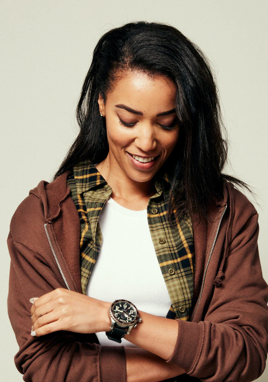 51-30 Chrono Leather - Silver / Black / Cranberry - Image 7