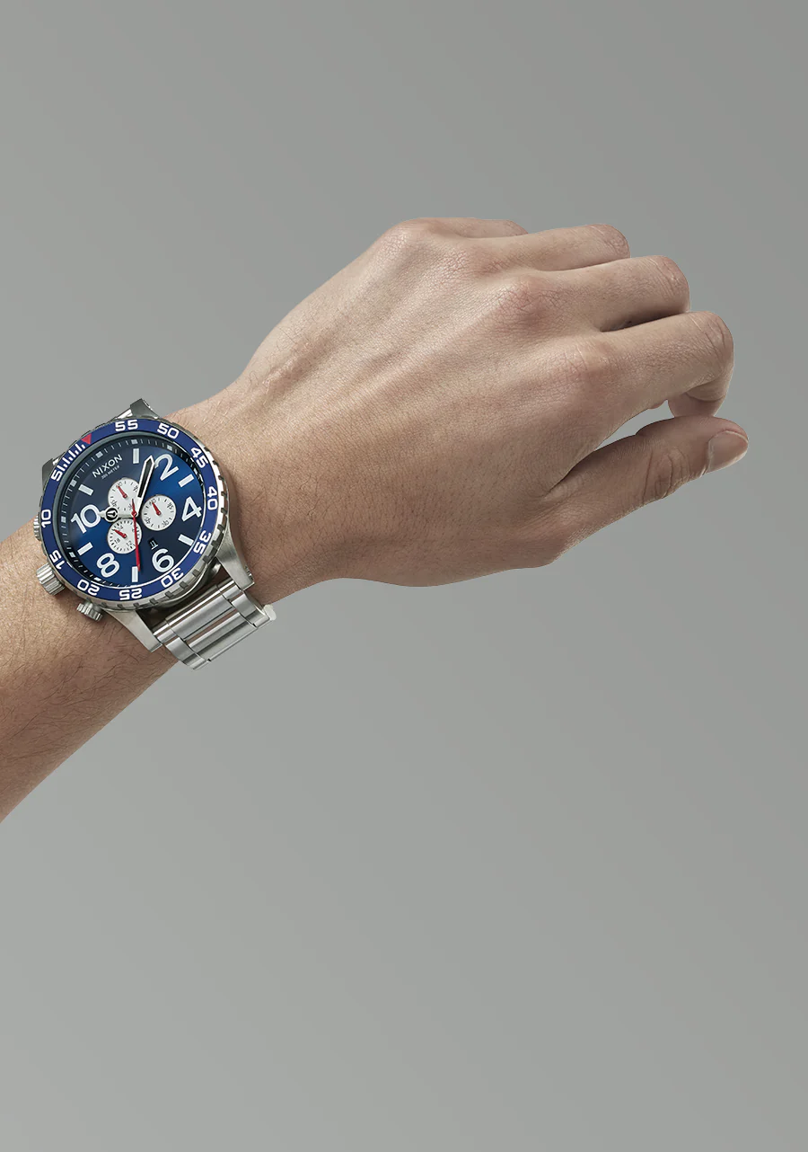 51-30 Chrono - Navy Sunray / Silver - Image 5