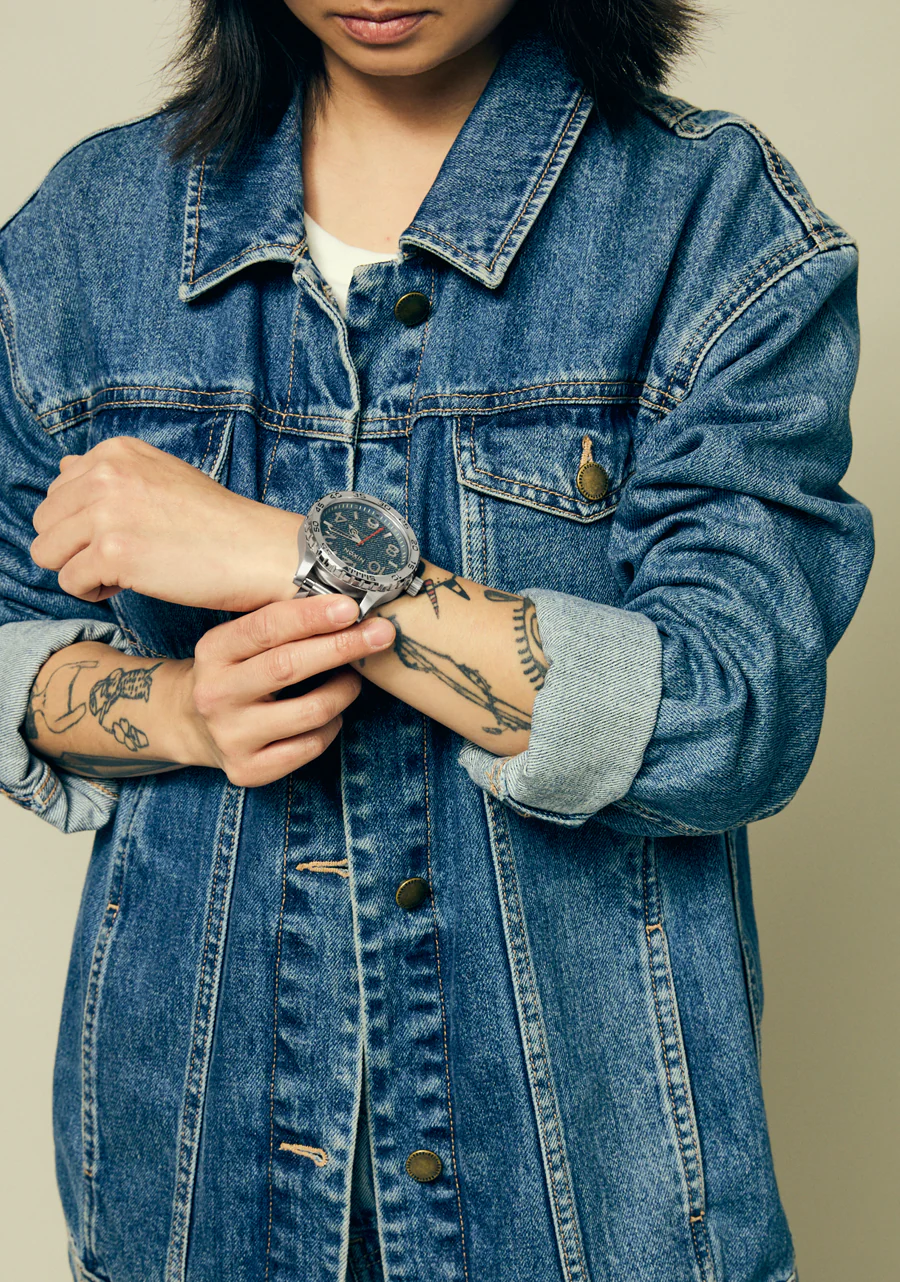 51-30 - Silver / Denim - Image 9