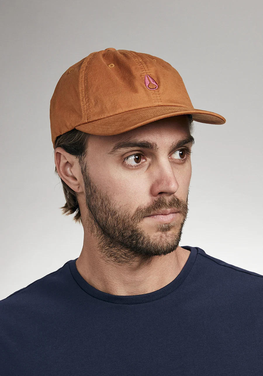 Agent Strapback Hat - Brown / Orchid - Image 5