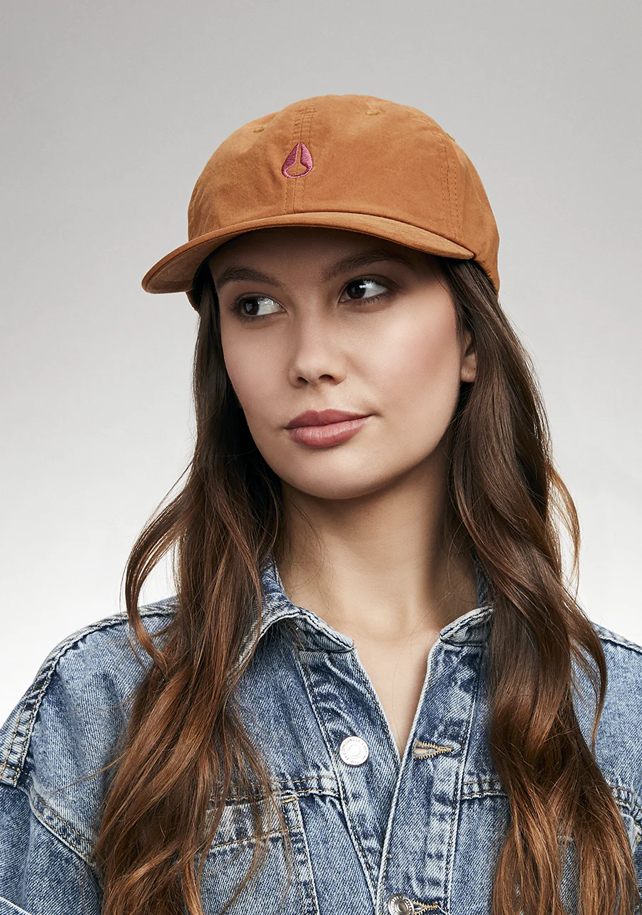 Agent Strapback Hat - Brown / Orchid - Image 7