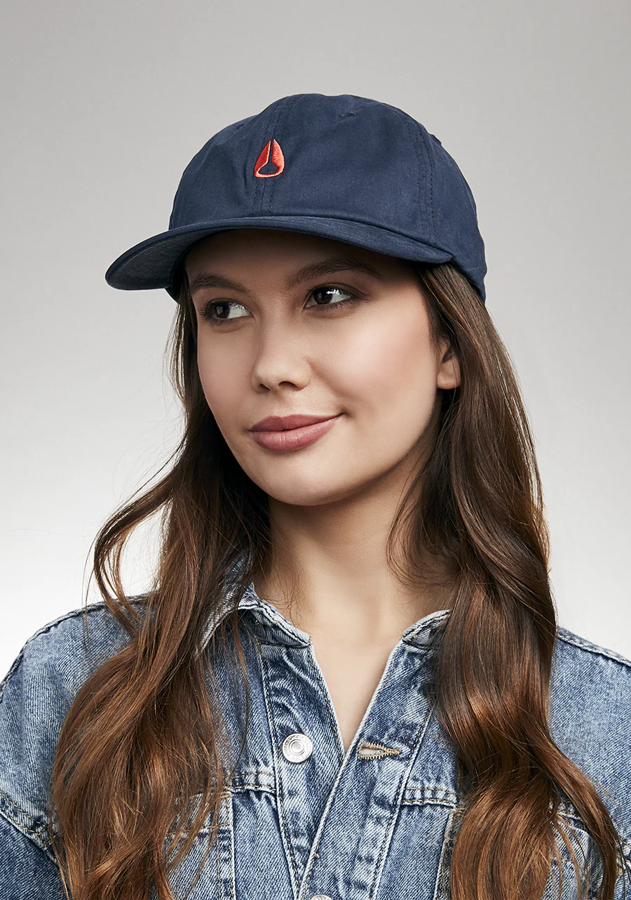 Agent Strapback Hat - Navy / Red - Image 7