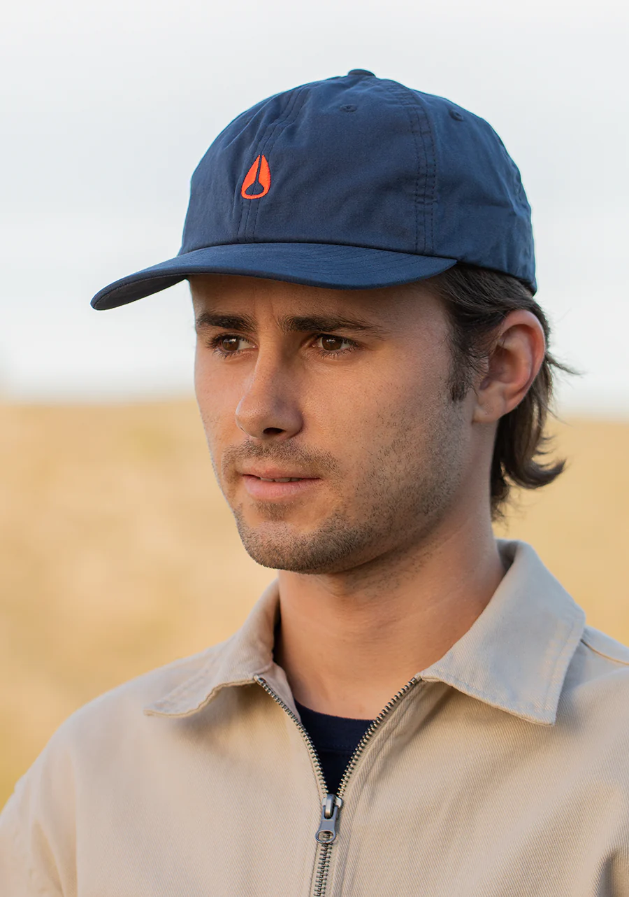 Agent Strapback Hat - Navy / Red - Image 8