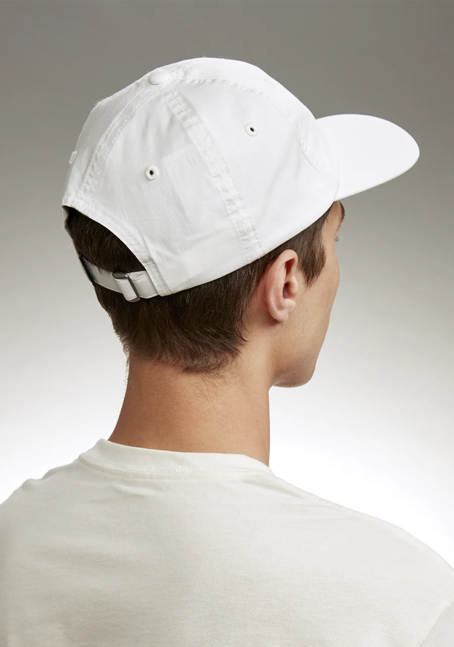 Agent Strapback Hat - White / Black - Image 6