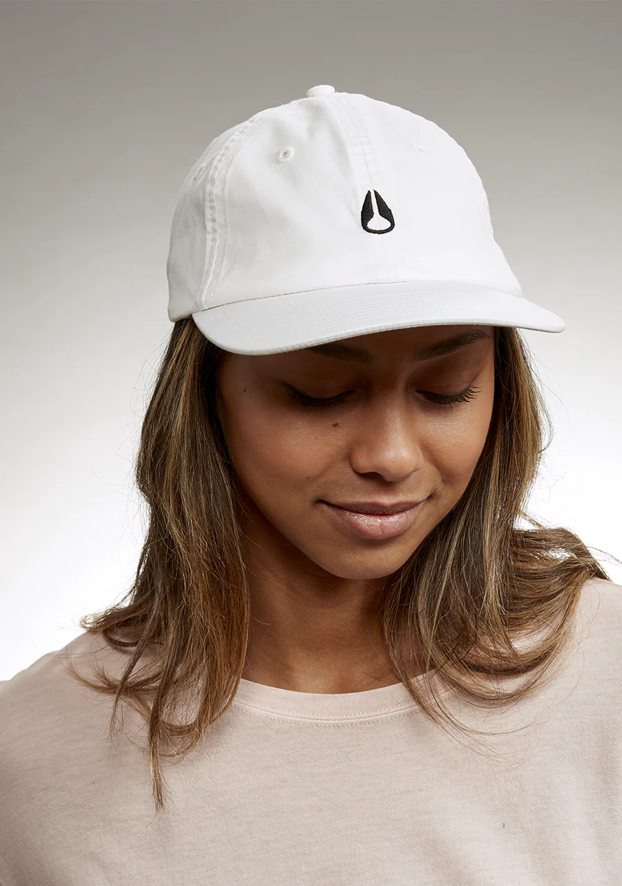 Agent Strapback Hat - White / Black - Image 7