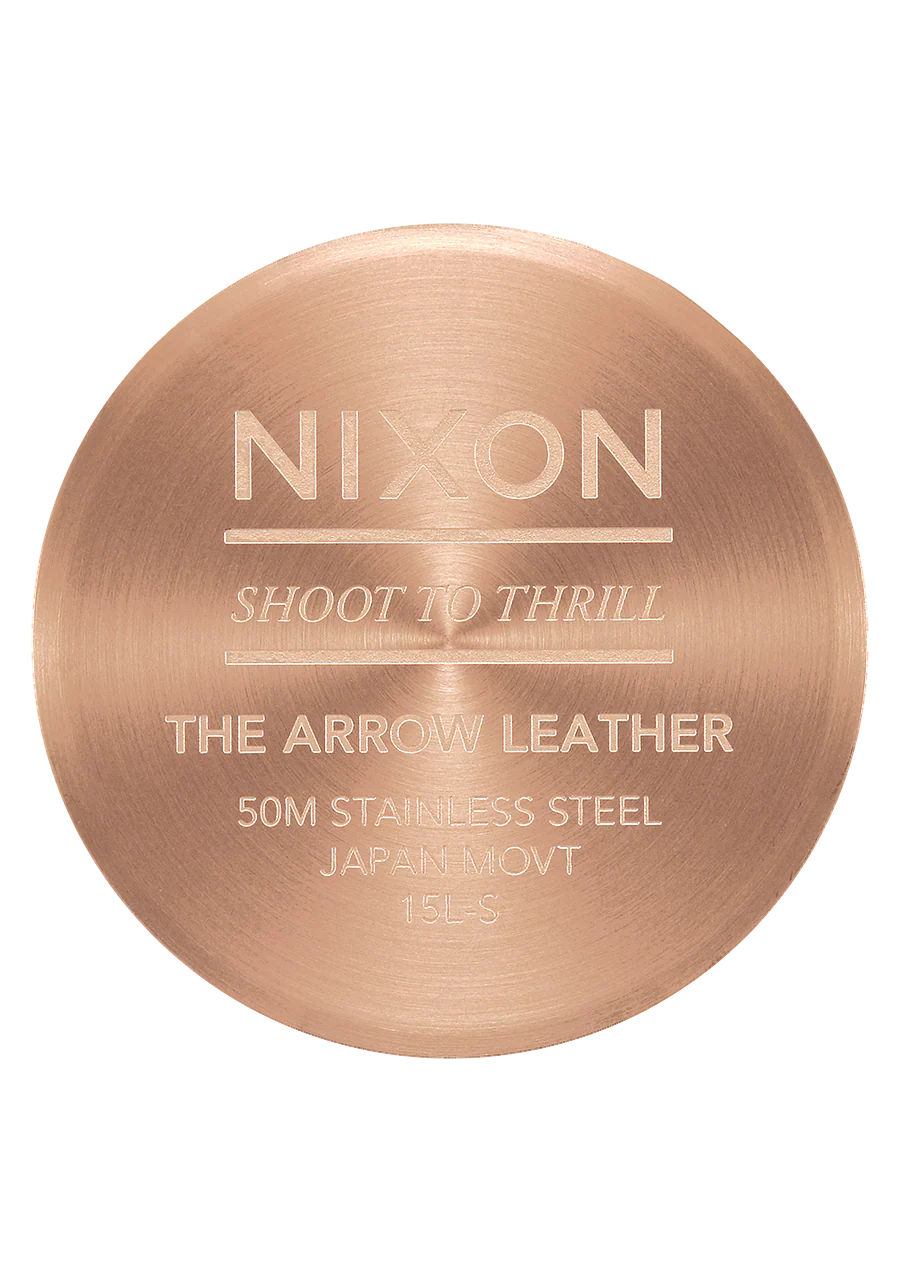 Arrow Leather - Rose Gold / Black - Image 4