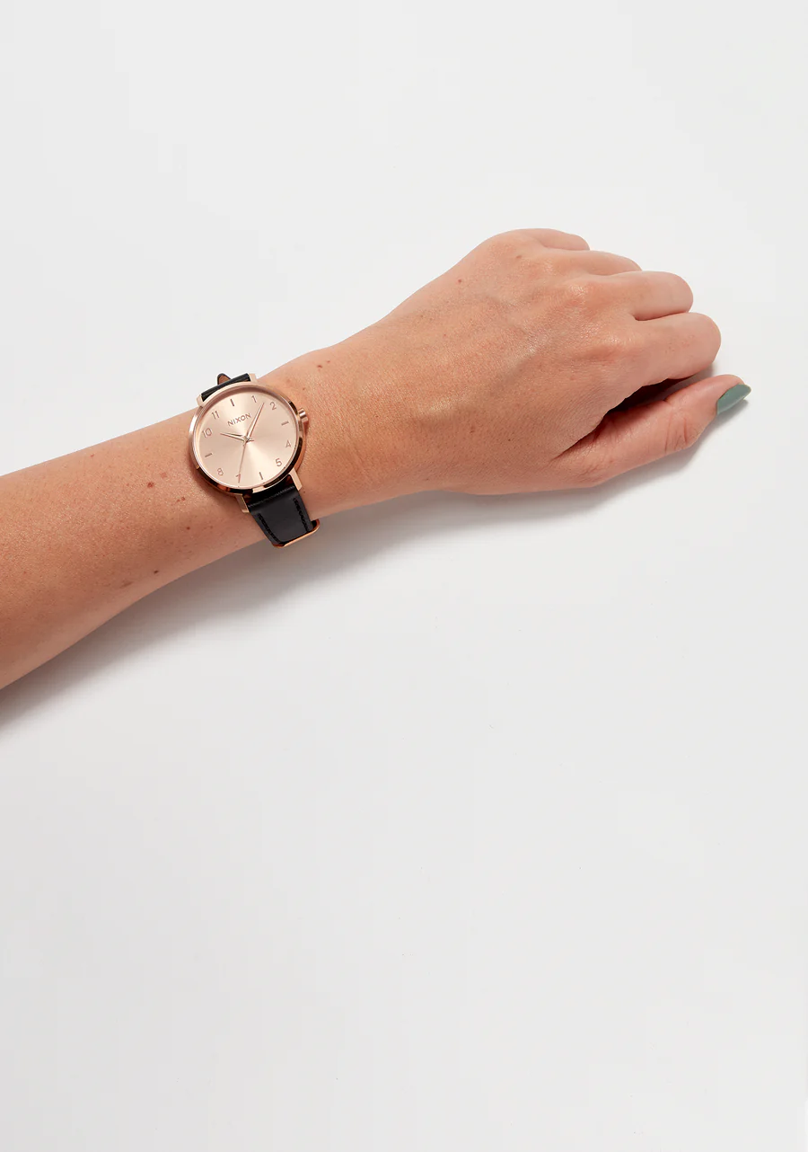 Arrow Leather - Rose Gold / Black - Image 5