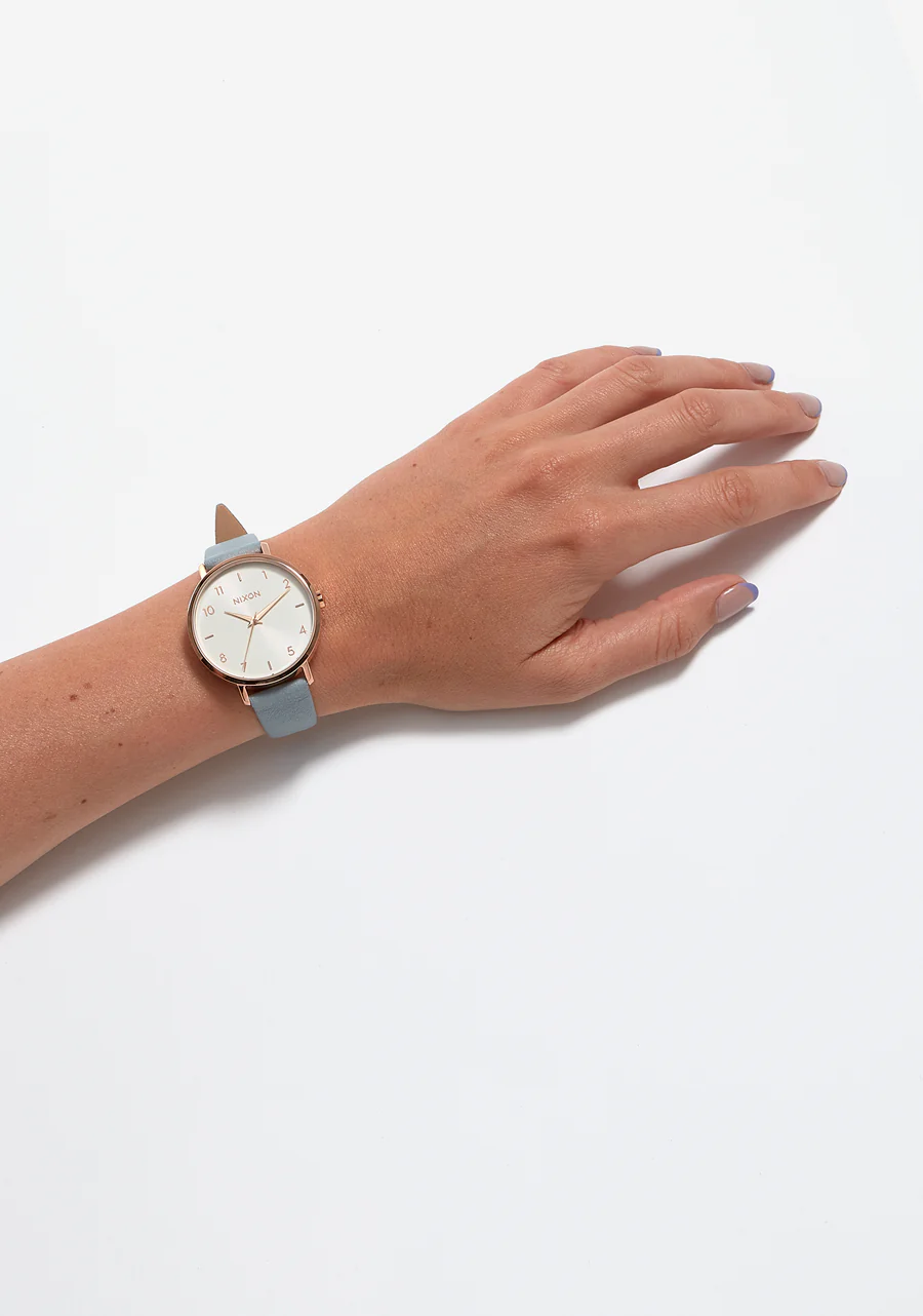 Arrow Leather - Rose Gold / Blue - Image 5