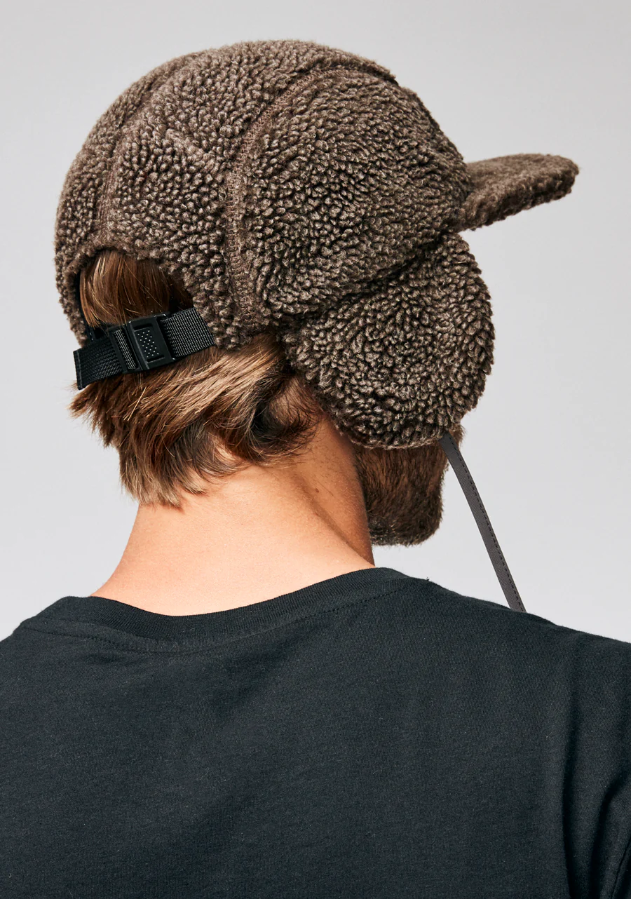 Babs Earflap Cap - Charcoal - Image 4