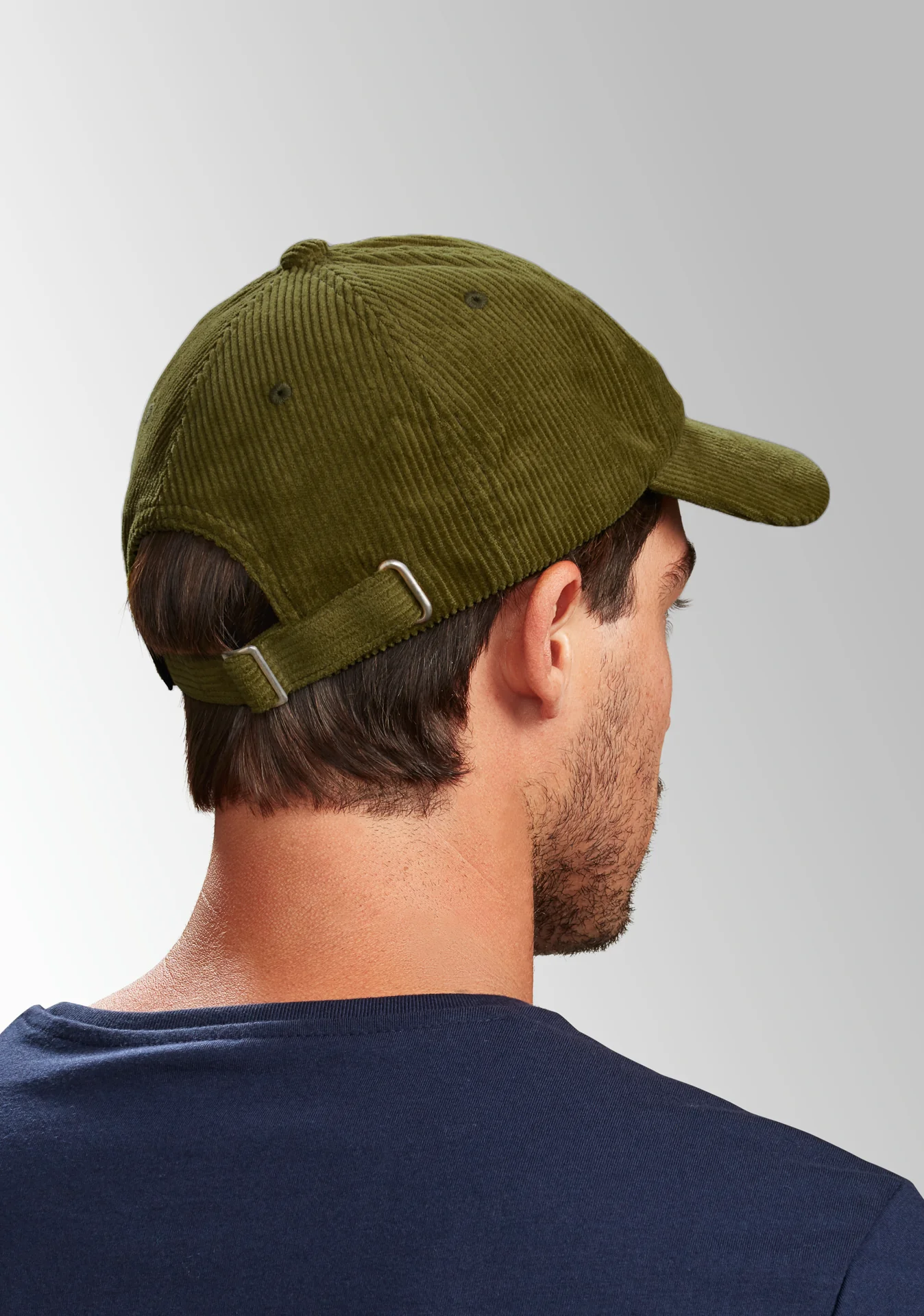 Capitol Strapback - Olive / White - Image 6