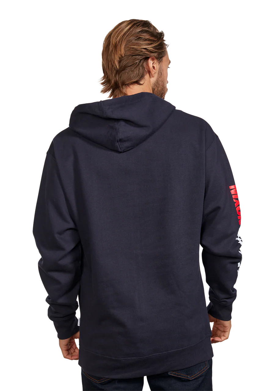 Circuit Hoodie - Navy / Red - Image 5