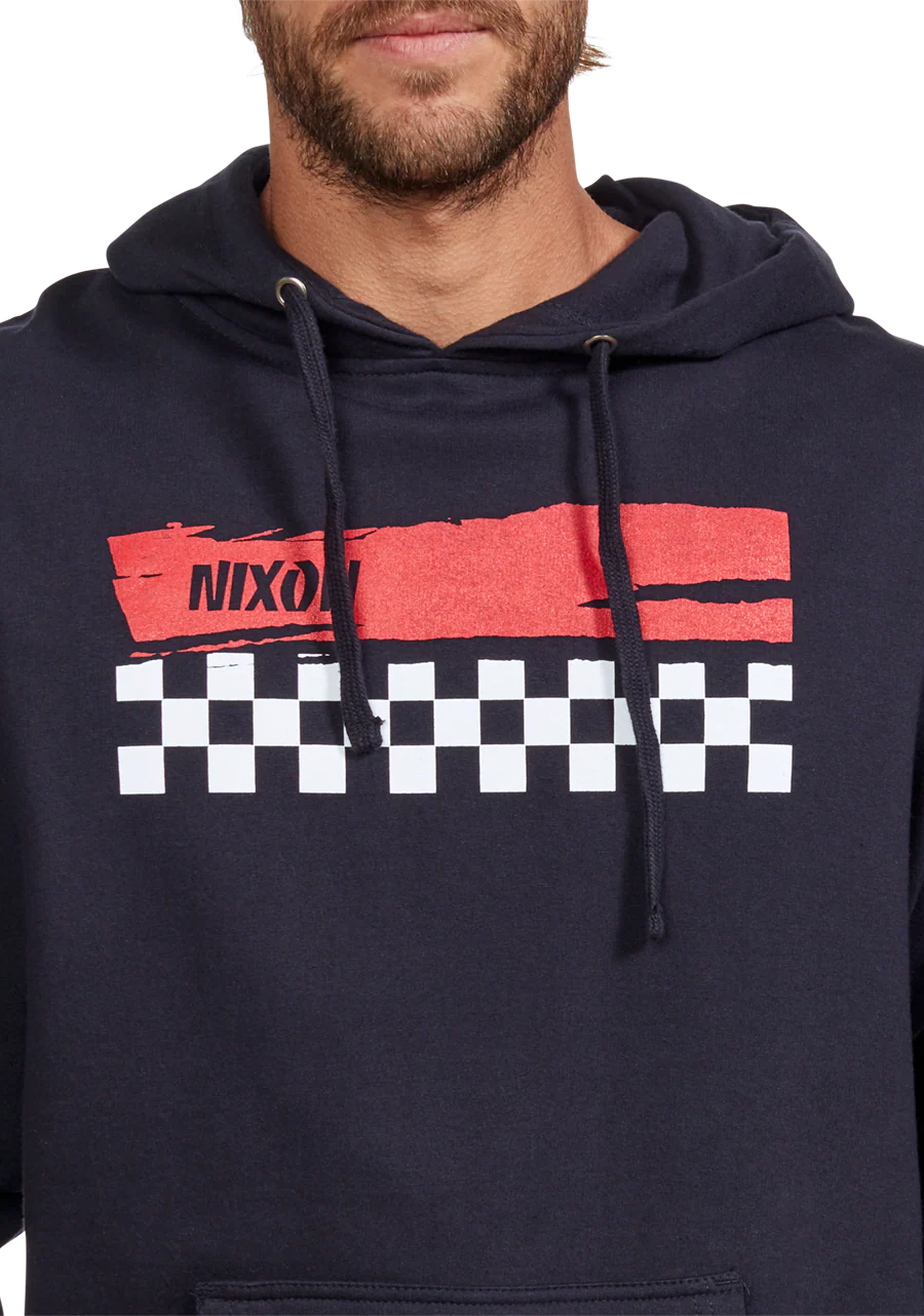 Circuit Hoodie - Navy / Red - Image 6