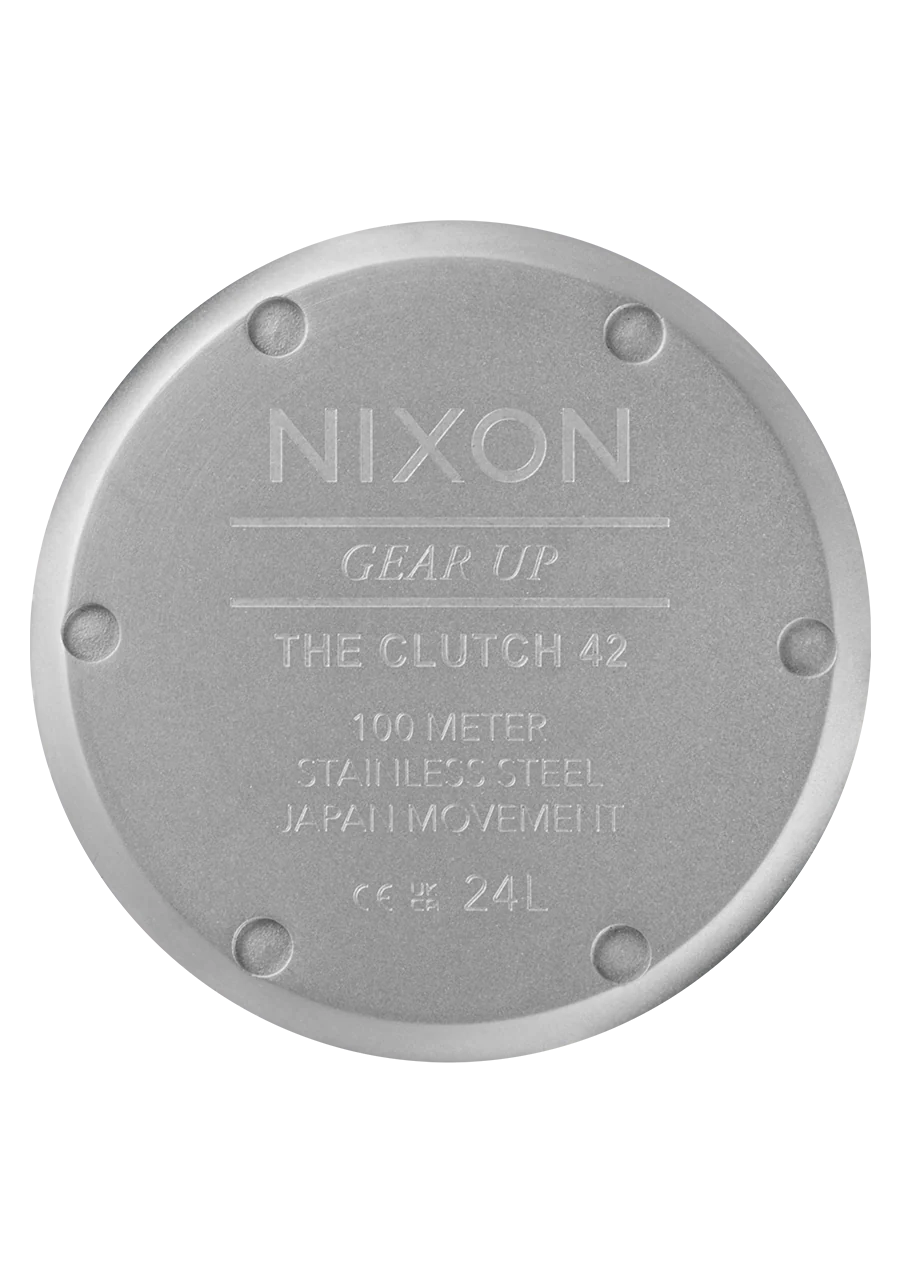 Clutch 42 - Matte Silver / Thyme - Image 5