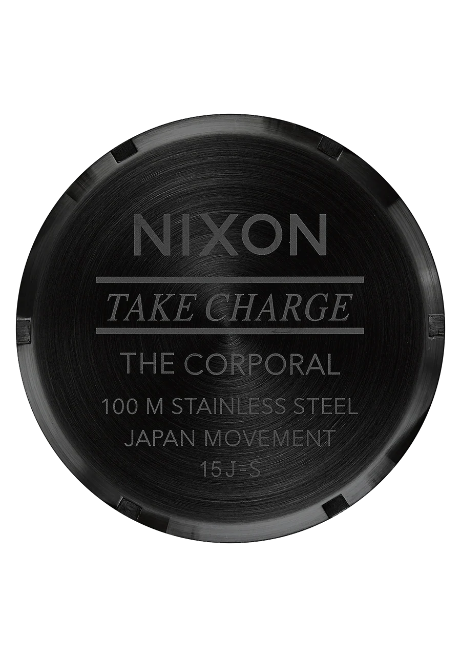 Corporal Stainless Steel - All Black / Rose Gold - Image 4