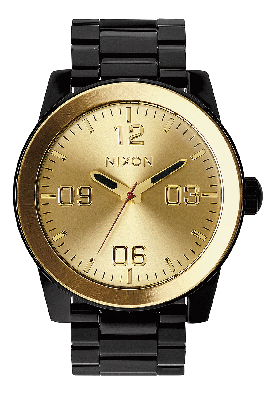 Corporal Stainless Steel - Black / Gold