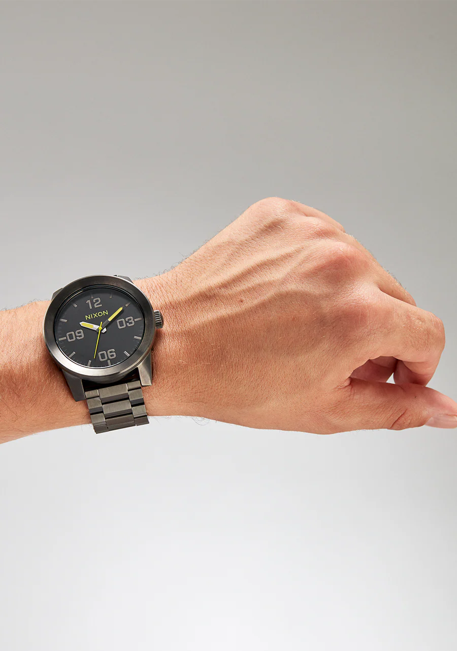 Corporal Stainless Steel - Black / Gunmetal / Lime - Image 5