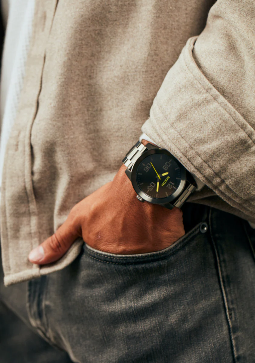 Corporal Stainless Steel - Black / Gunmetal / Lime - Image 7