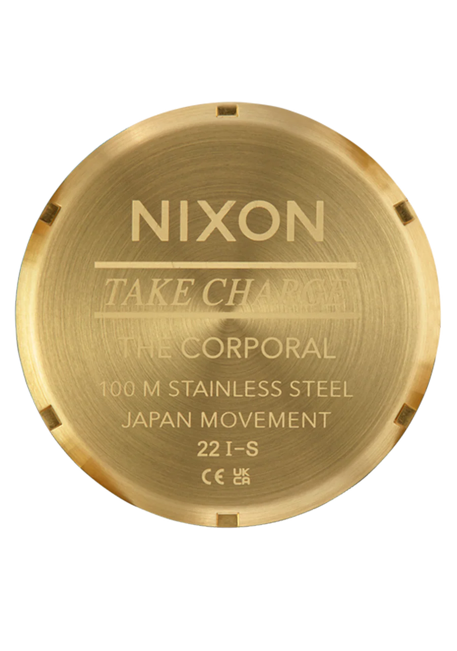 Corporal Stainless Steel - Gold / Turquoise / Gold - Image 5