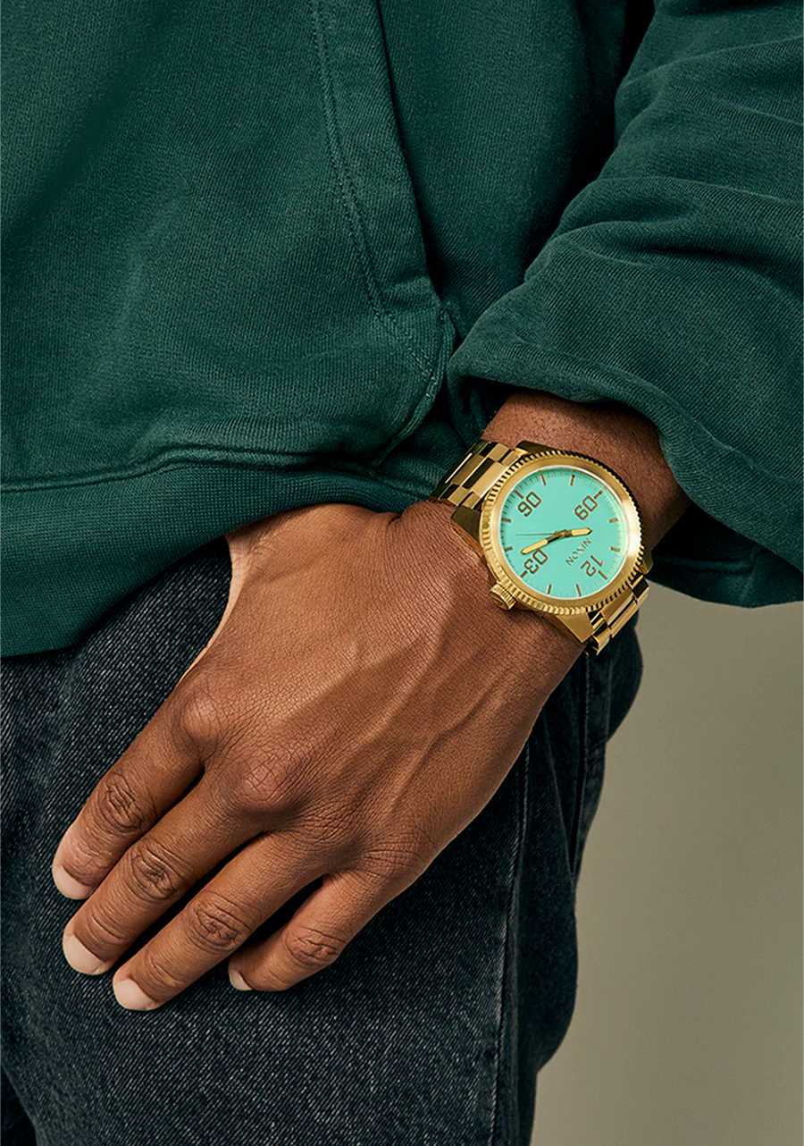 Corporal Stainless Steel - Gold / Turquoise / Gold - Image 9