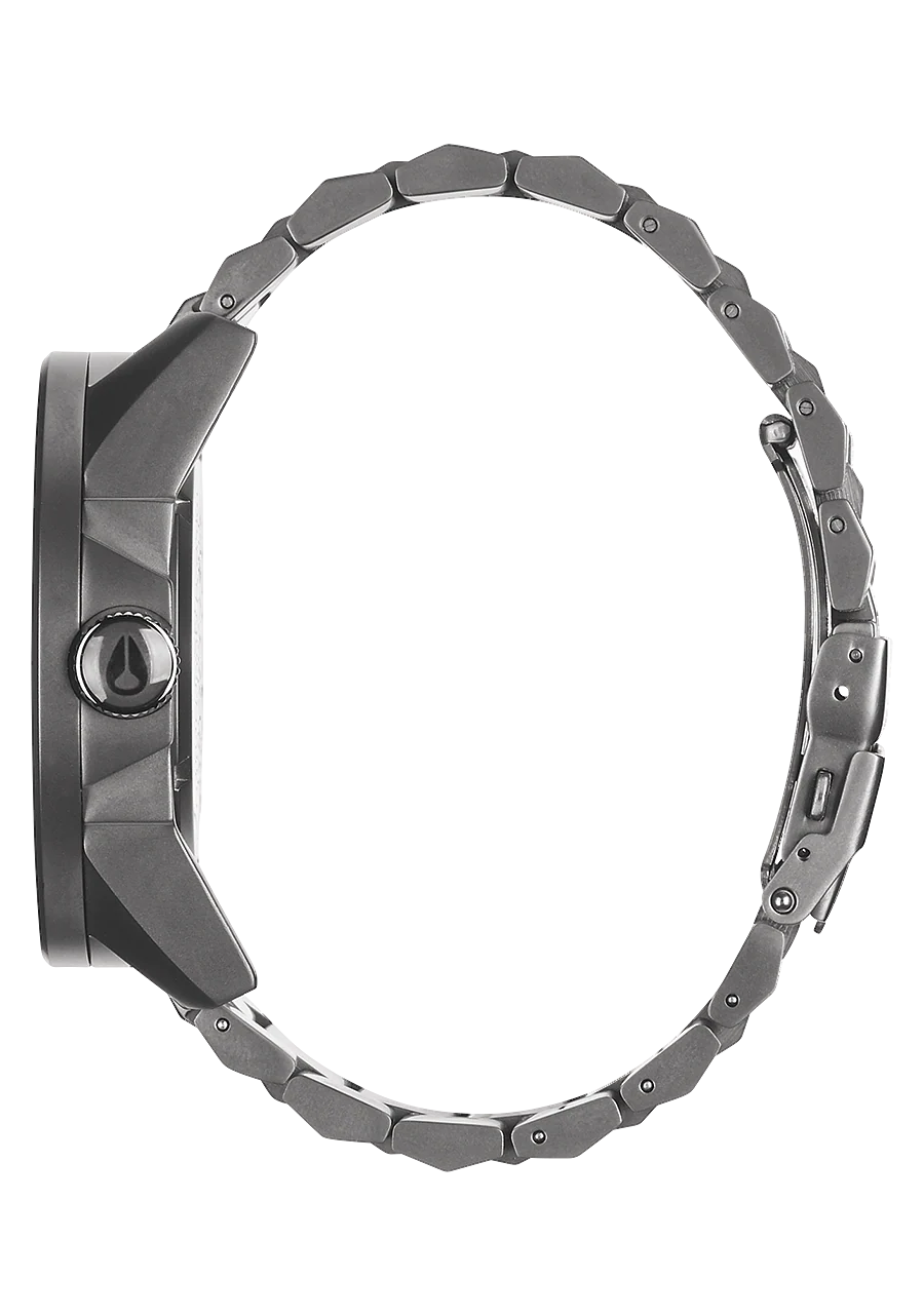 Corporal Stainless Steel - Gunmetal / Blue Crystal - Image 2