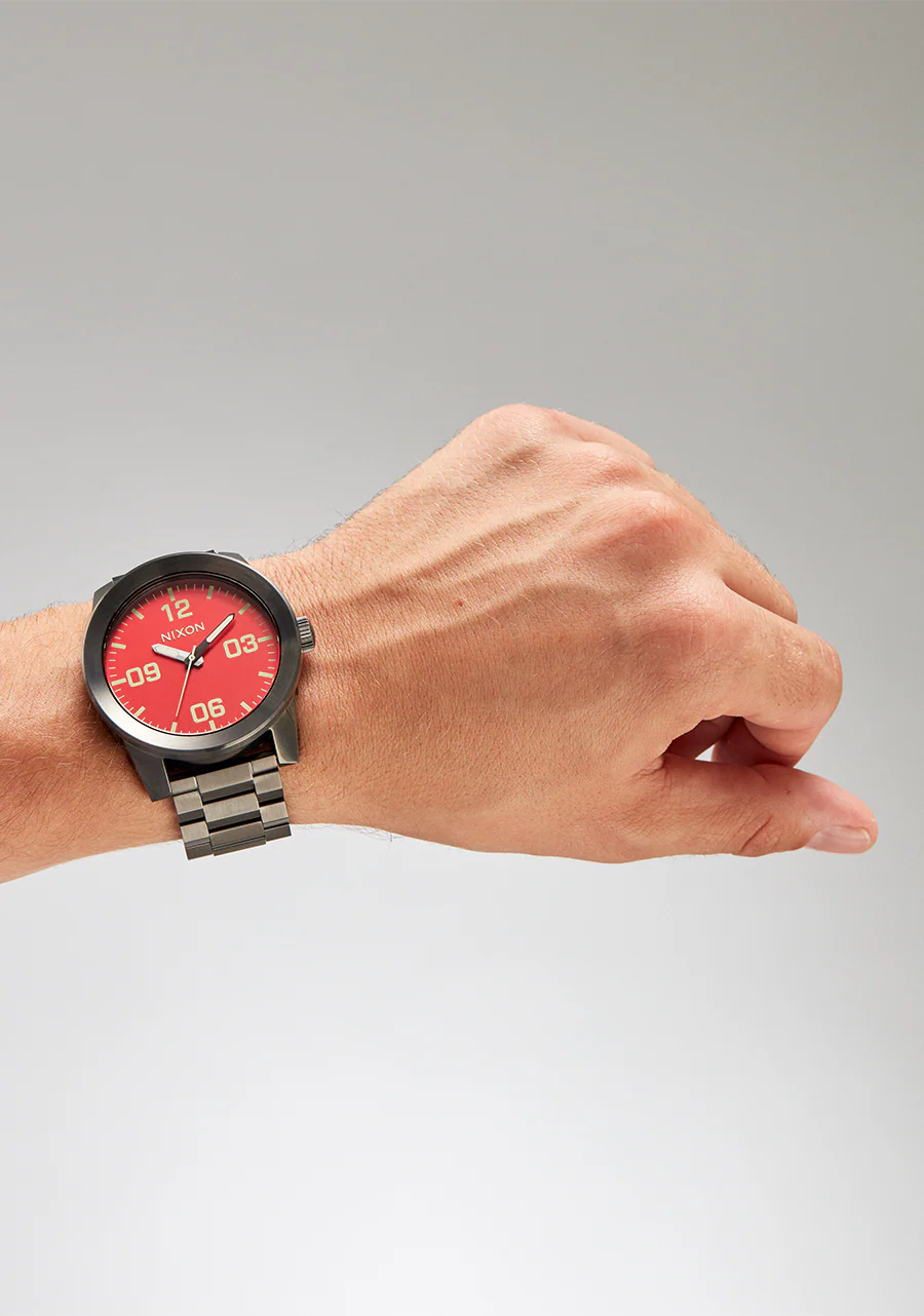 Corporal Stainless Steel - Red / Gunmetal - Image 5