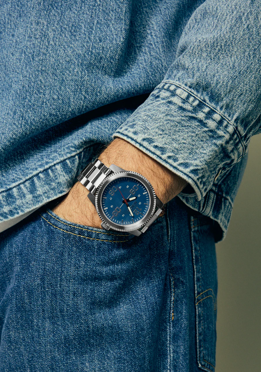 Corporal Stainless Steel - Silver / Indigo - Image 9