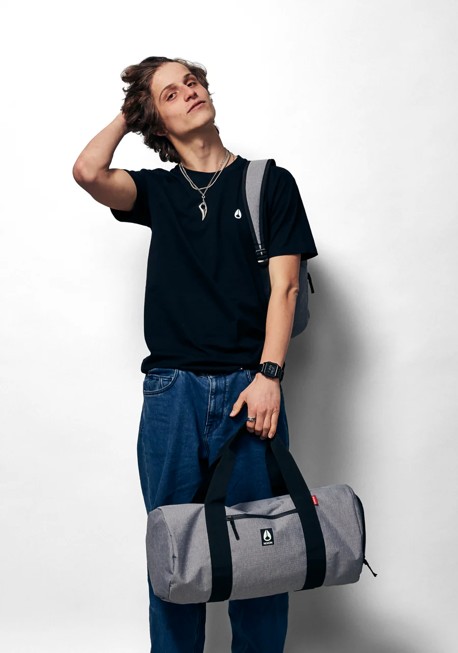 Day Trippin" Duffel - Heather Gray - Image 8