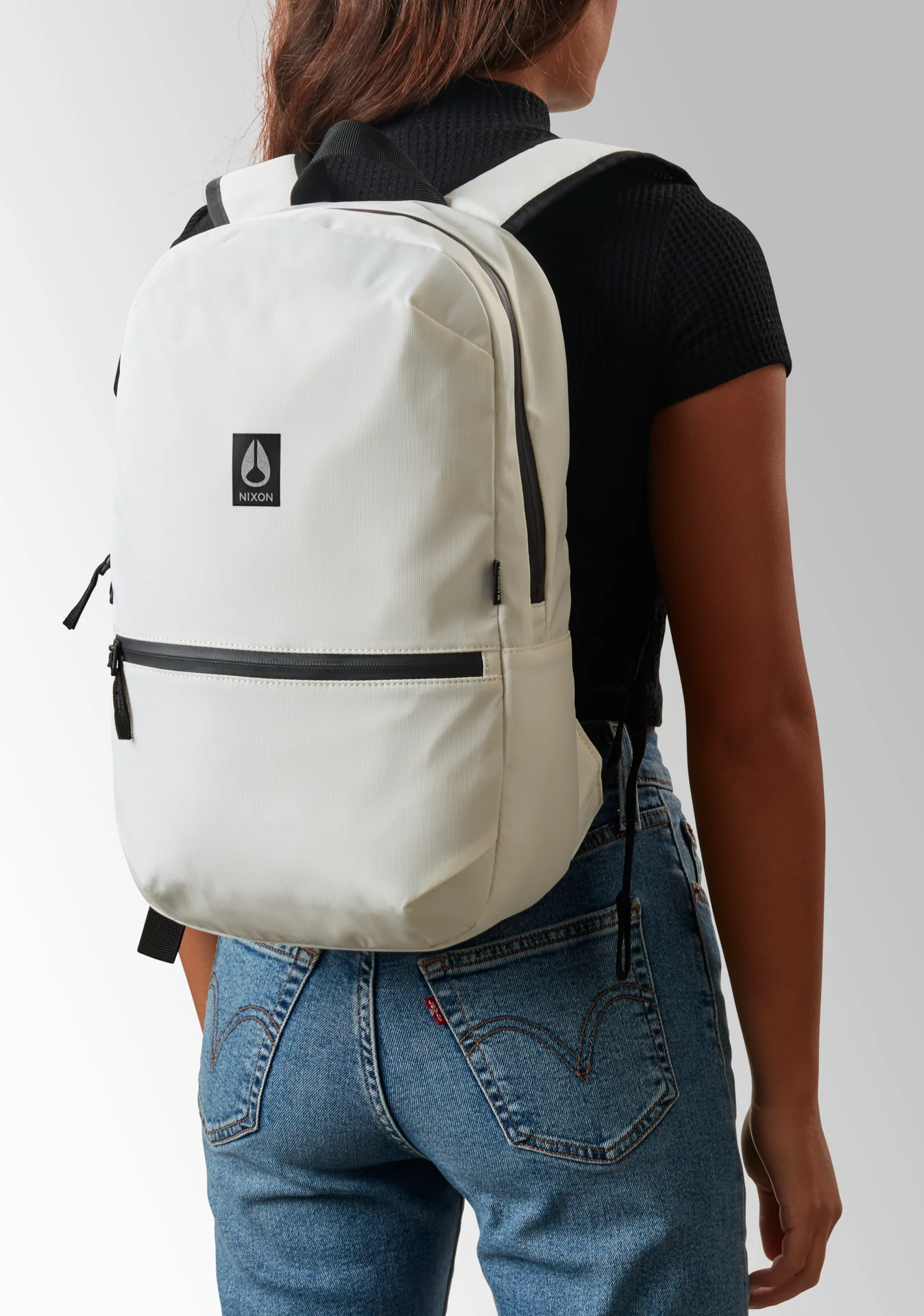 Day Trippin" Backpack - White - Image 9