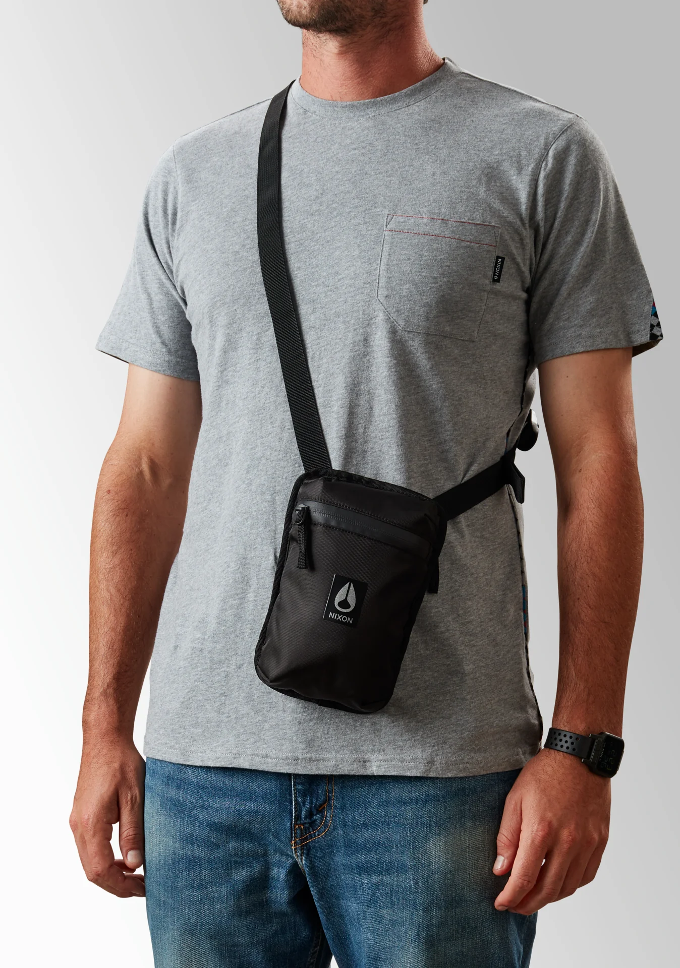 Day Trippin" Stash Bag - Black - Image 6