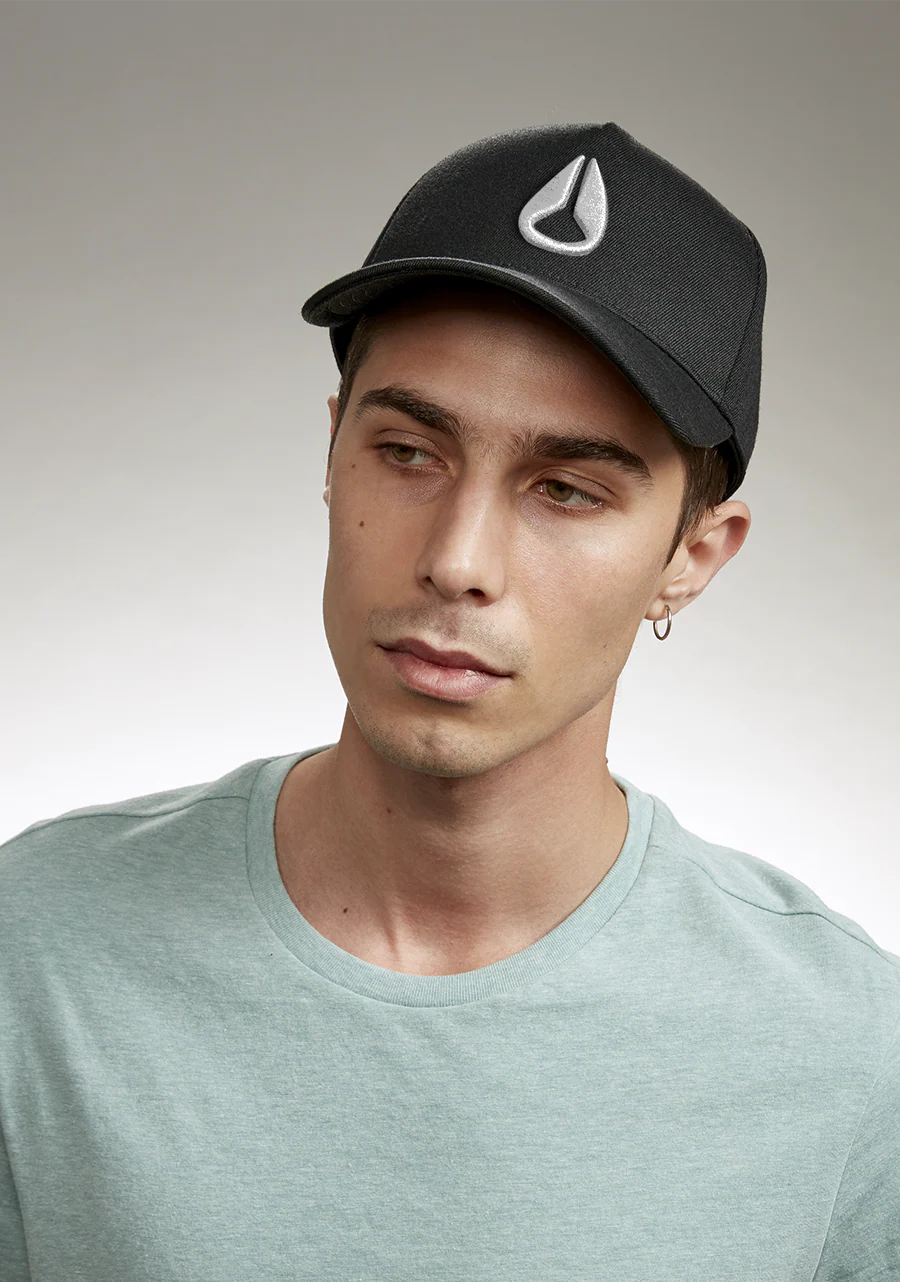 Deep Down Athletic Snapback - Black / White - Image 5