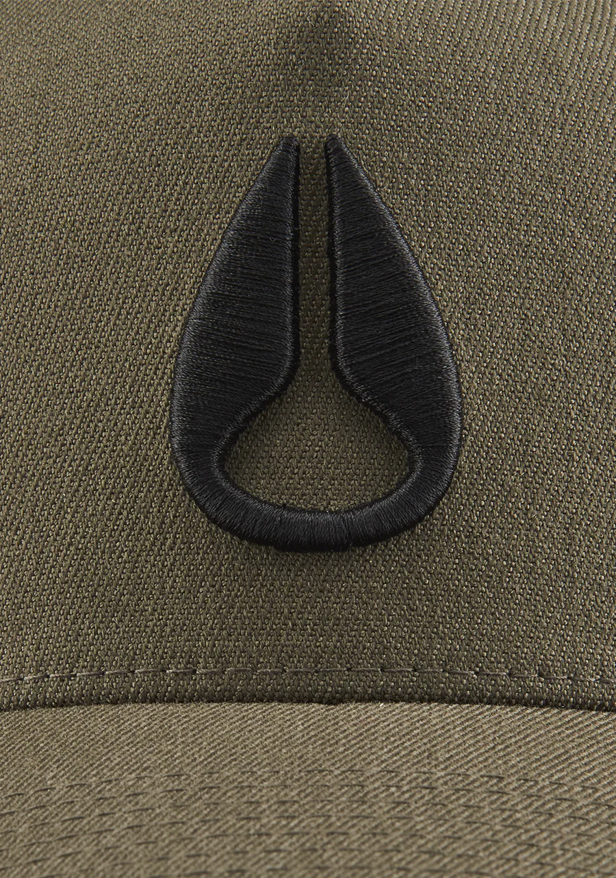 Deep Down Athletic Snapback - Olive / Black - Image 4