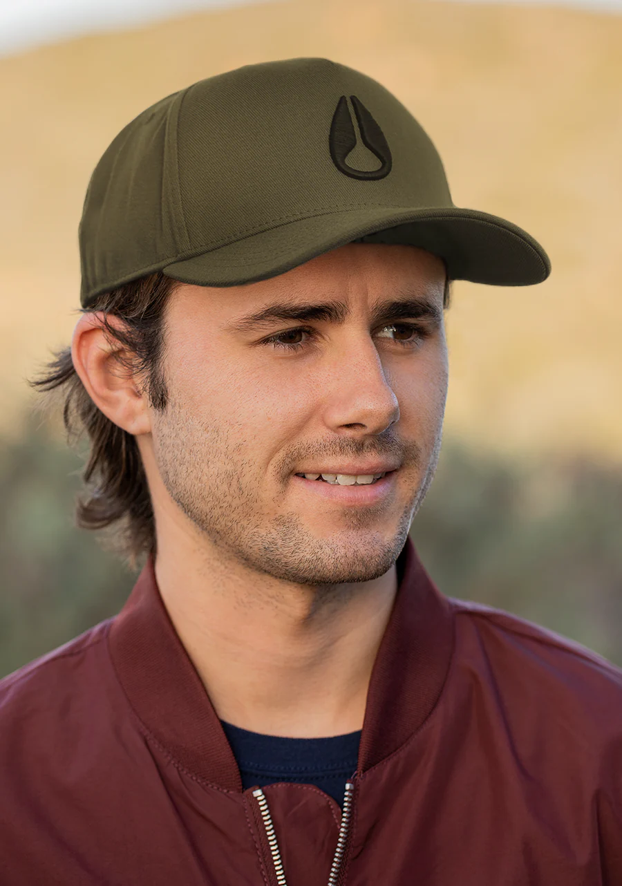 Deep Down Athletic Snapback - Olive / Black - Image 8